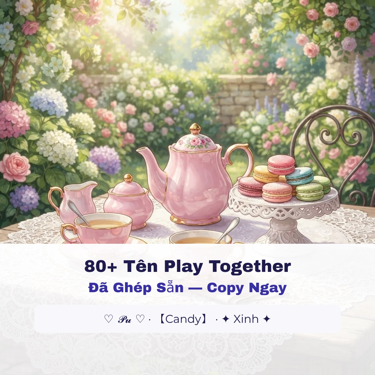 80 tên Play Together đã ghép sẵn, copy ngay